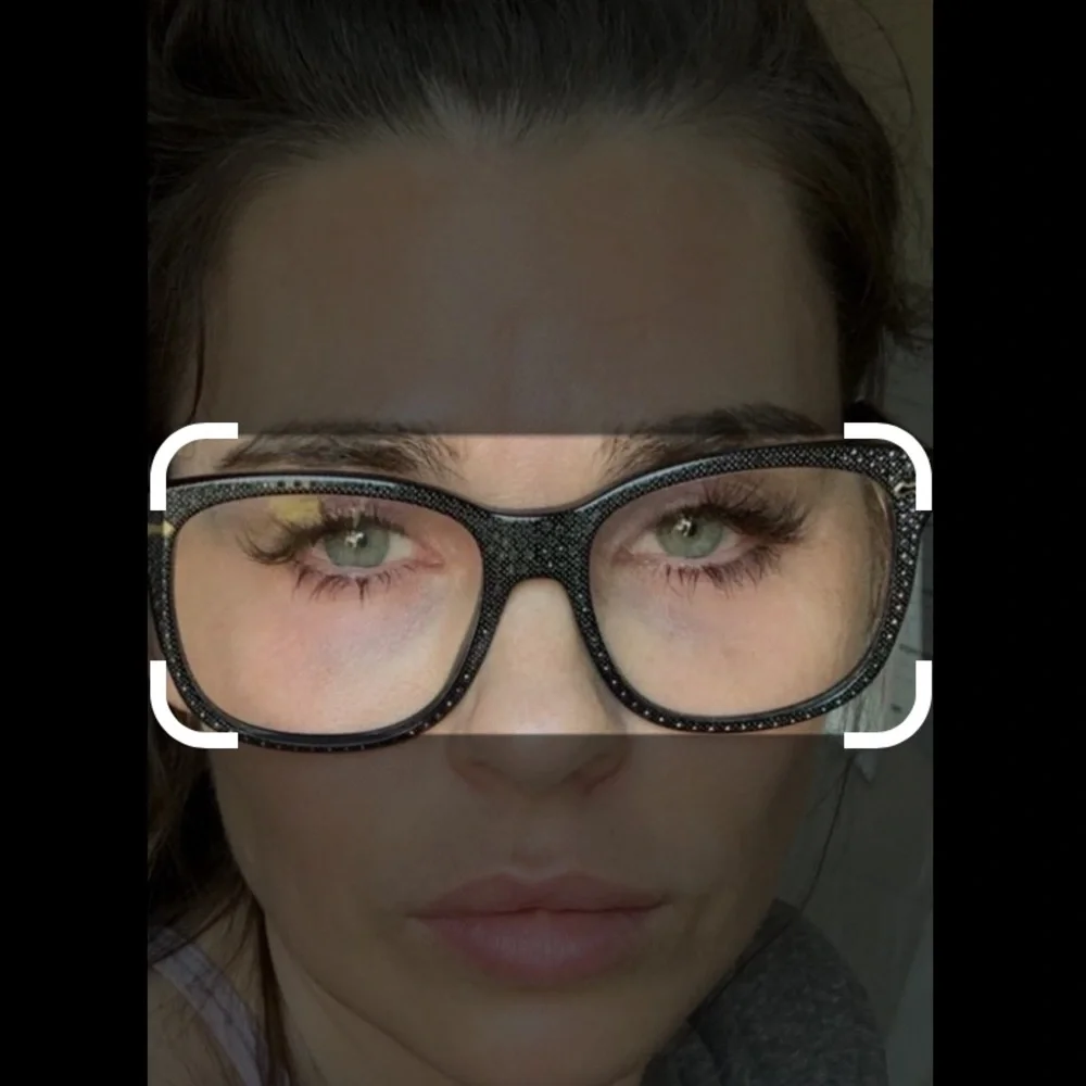Tom Ford Gucci rhinestone eyeglass frames